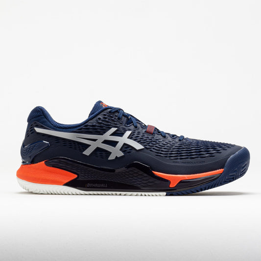 ASICS GEL-Resolution 9 Clay Men's  Blue Expanse/Pure Silver